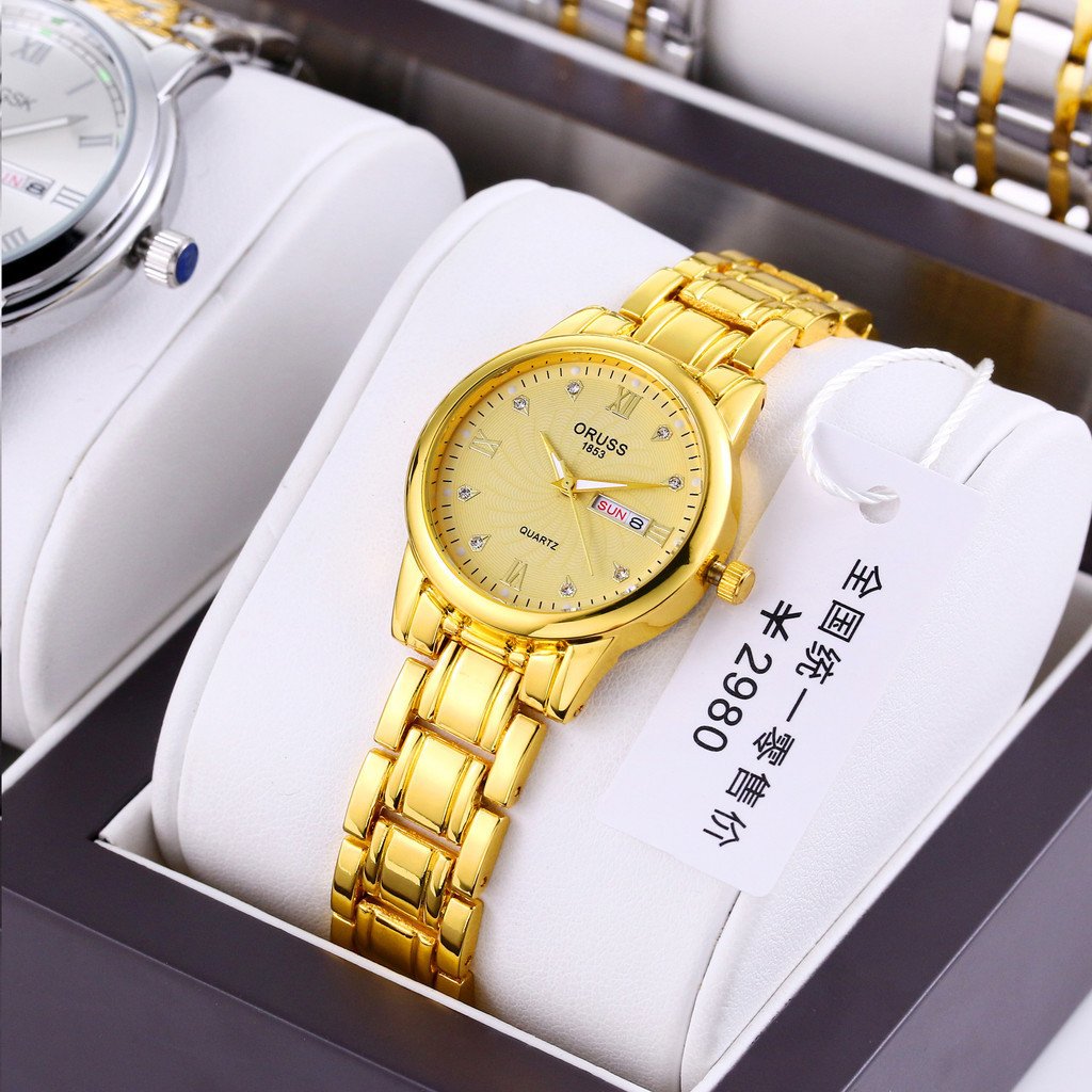 Yelly's~Shop情人節禮物瑞士品牌認證手錶女士全自動非機械錶防水時尚潮流女錶
