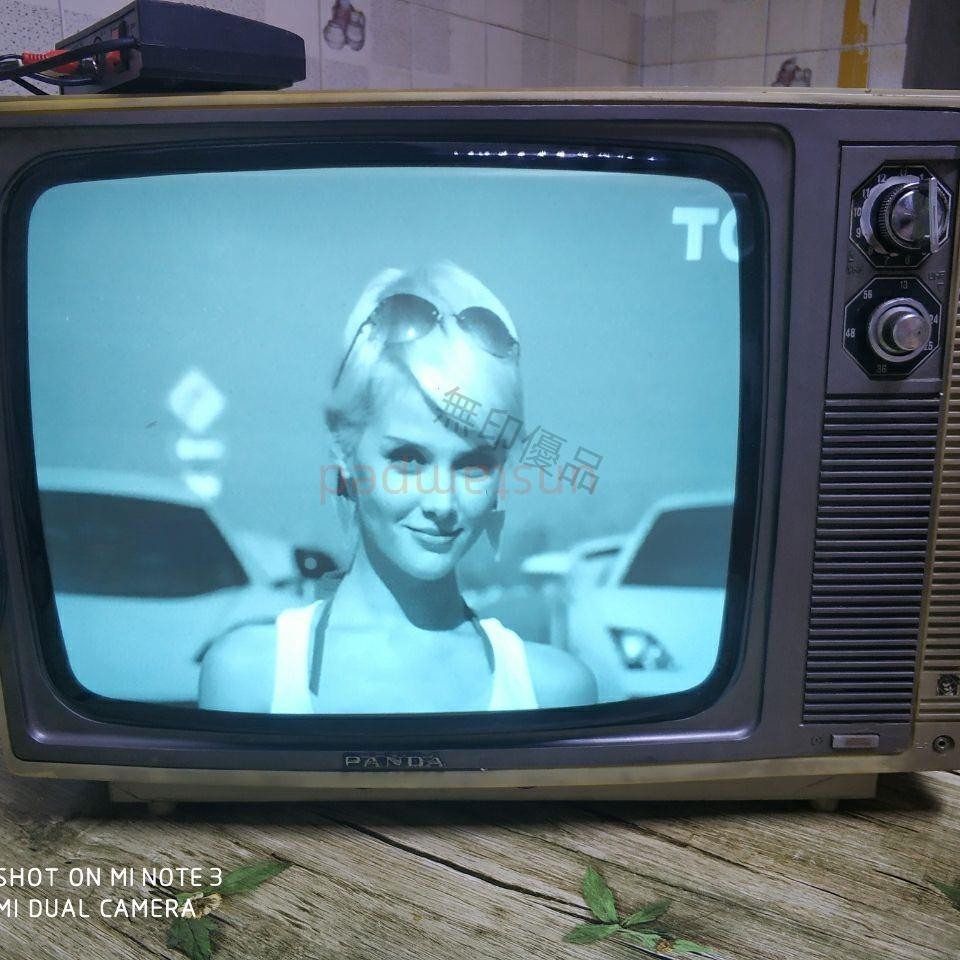 [可開發票】可播放老式黑白電視機12.14.17寸.古董老電視80后老物件收藏懷舊unstamped