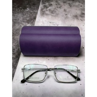 【CHARRIOL 夏利豪】鋼索繩紋高質感純鈦眼鏡 L-0045 亮面銀色 瑞士一線精品品牌 純鈦鏡架 光學眼鏡