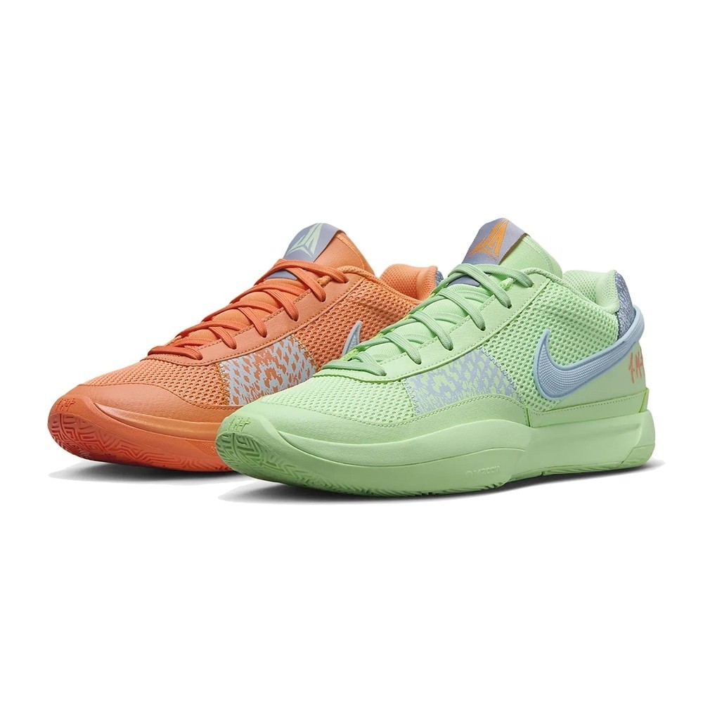 【正品】Nike JA 1 Mismatched 籃球鞋 男鞋 鴛鴦綠橘 FV1288-800