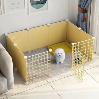 現貨 狗籠子 小型犬室內家用隔離護欄兔貓別墅狗柵欄寵物圍欄狗窩寵物籠
