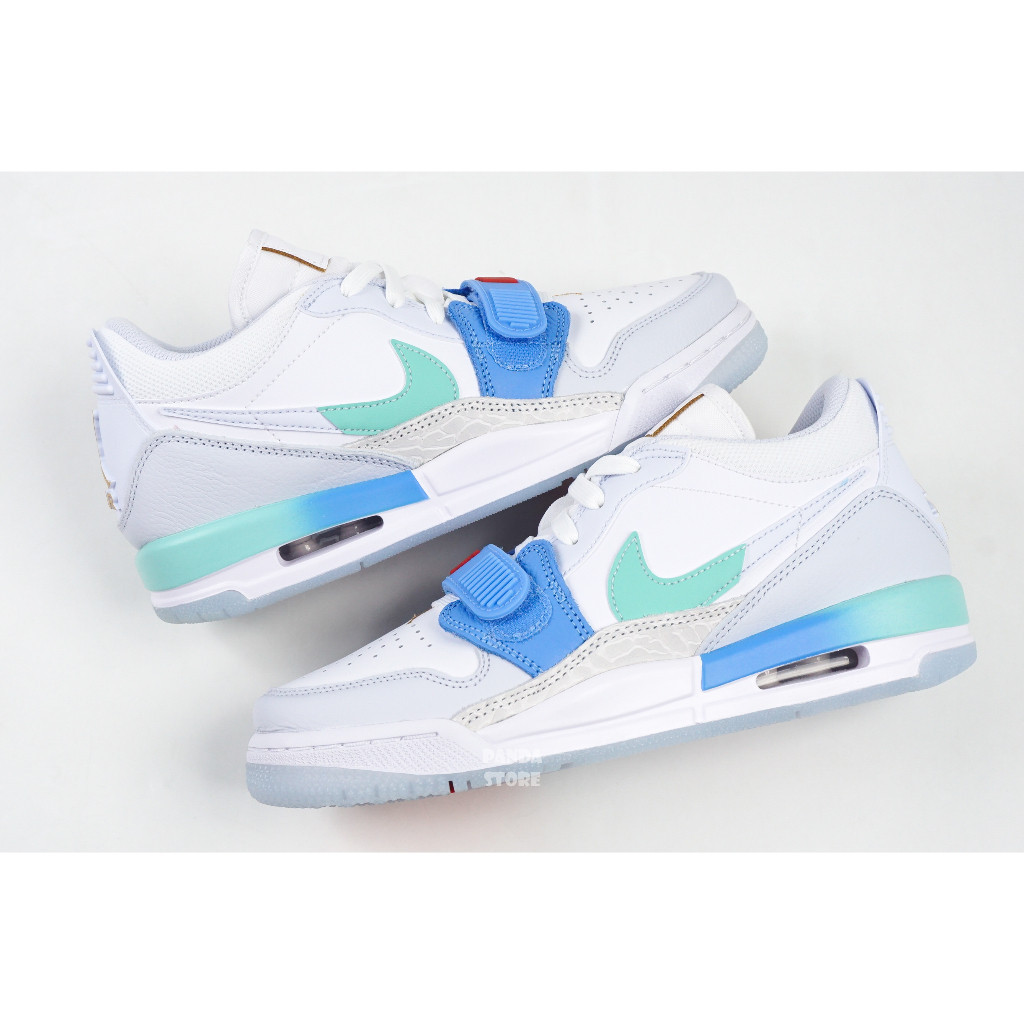 NIKE AIR JORDAN LEGACY 312 LOW GS 大童 FN8896-131 白藍 女