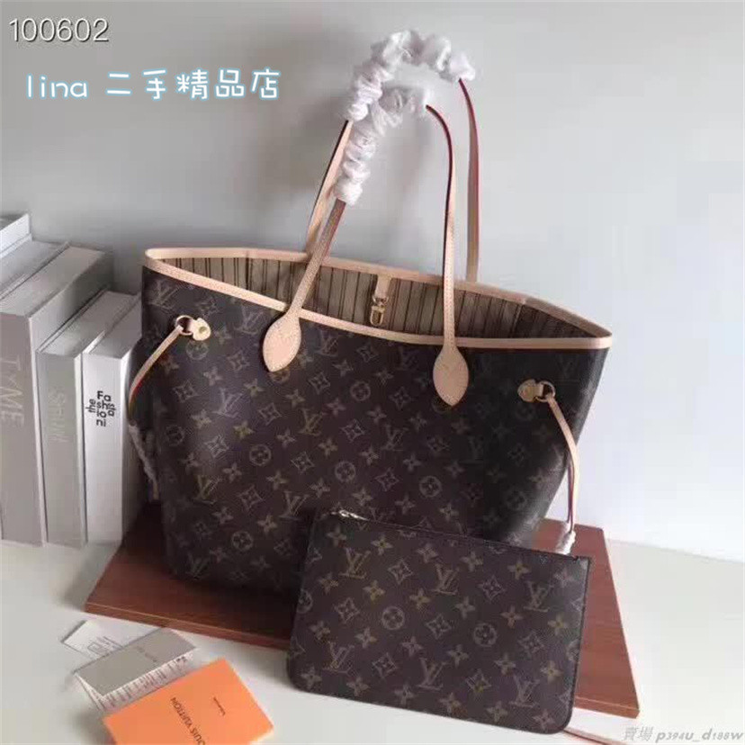 精品現貨 LV女包 子母包包包手提 單肩 斜挎 大包包,托特包 MK 古馳 香奈爾 巴寶莉時尚百搭女包 媽咪包限時特