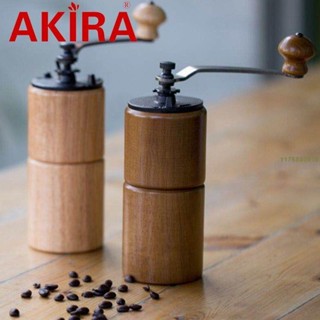 AKIRA正晃行手動磨豆機手搖手沖咖啡豆研磨機家用手搖磨粉器 [真的ah61]