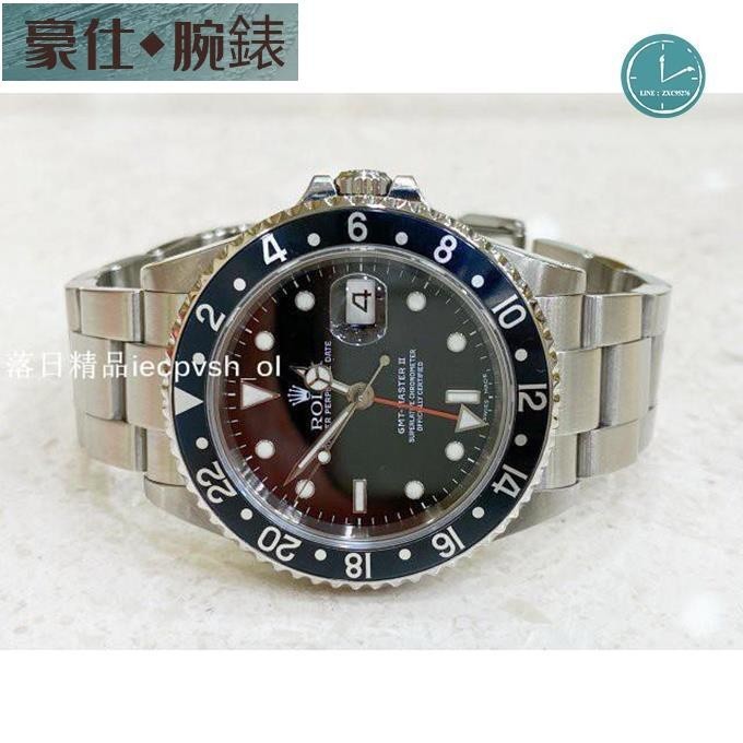 高端 ROLEX 勞力士錶 16710 GMT-MASTER II 商品編號：C090831R