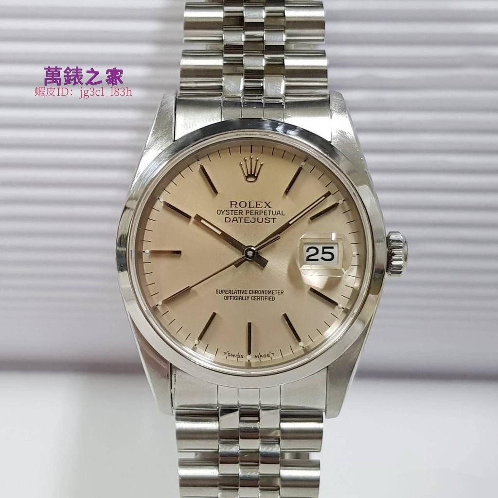 高端 ROLEX勞力士 蠔式 16200 盒單 錶徑36mm 自動機芯 條丁面盤 精鋼材質