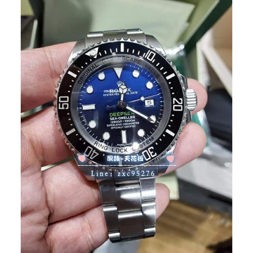 勞力士 116660Db Deepsea 深海 鬼王 Rolex 116660 Db 漸藍鬼王腕錶