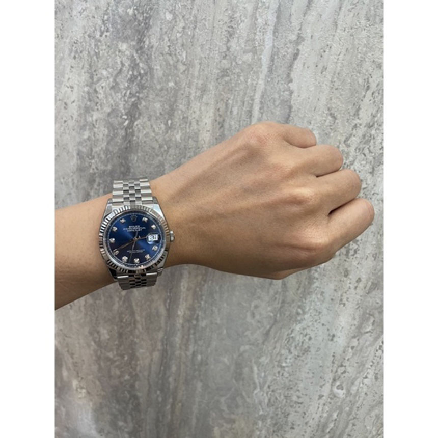 Rolex 126234g 勞力士 DATEJUST 藍面36mm腕錶