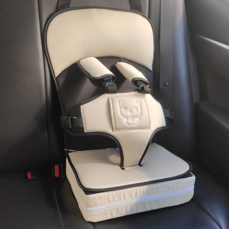 寶寶安全座椅 汽車用安全座椅 嬰兒座椅 車載兒童安全椅 便攜式簡易0-3-4-12嵗電動車通用座椅 加增高墊座椅 5BO