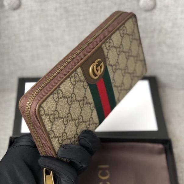 二手*GUCCI 古奇 男包 長夾 長錢包 錢包 拉鏈長夾 男錢包 經典款 男用錢包 男生包 多