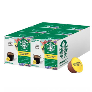 星巴克 閑庭美式咖啡膠囊 72顆 適用NESCAFE Dolce Gusto機器 [COSCO代購5] D145810
