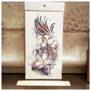 大百合手臂大圖K00【WAWA TATTOO】手臂肩膀胸背防水紋身貼紙刺青貼紙