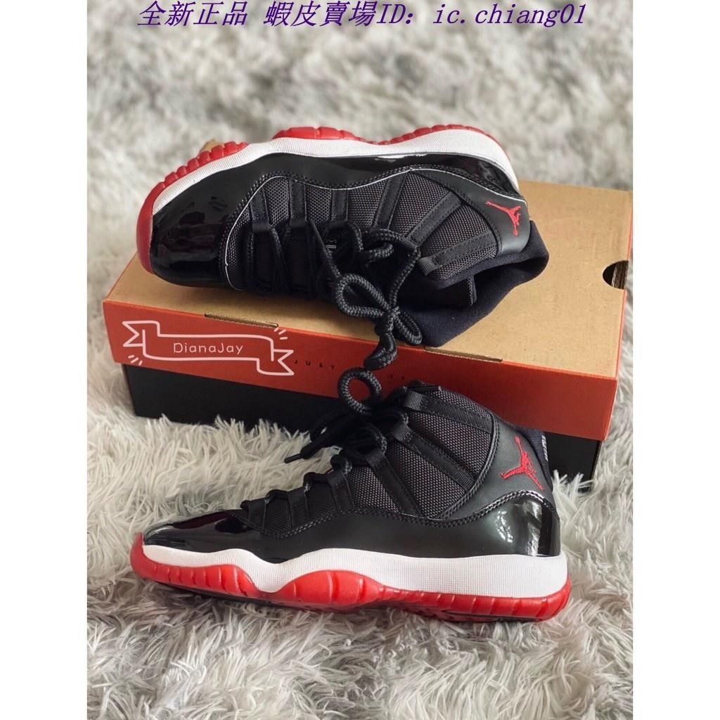 正版 Nike Air Jordan 11 Bred黑紅高筒2019復刻378037-061
