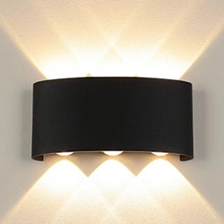 ➷超亮壁燈臥室 Le 壁燈室內 4W 6W 8W /20W 現代北歐簡約床頭壁燈 用於客廳走廊 過道 花園 庭院03