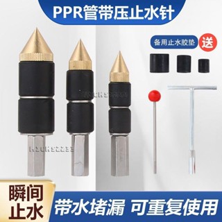 臺灣出貨✈ppr管 帶壓止水針神器 帶壓自來水止水熱熔管 止水4分6分1寸水管堵漏神器 水龍頭止水針頭
