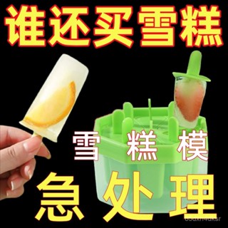 ✨臺灣熱賣24H✨ 雪糕模具傢用食品級自製冰淇淋兒童雪糕冰糕冰格製冰盒儲冰盒冰棒