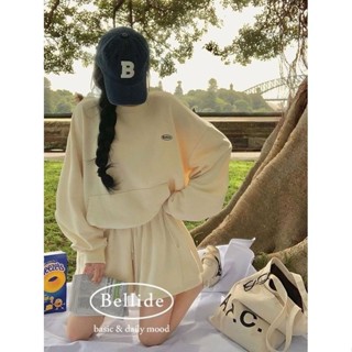 Codibook｜韓國 BEIDELLI 袋鼠口袋長袖運動褲［預購］短褲 女裝