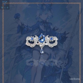 限時下殺原神芙卡洛斯戒指水神芙芙二次元印象手飾原創衕人cos週邊飾品ins好看 穿搭 顯瘦 時尚 百搭