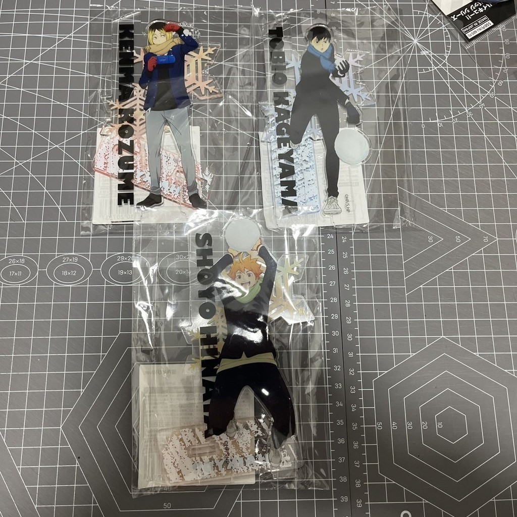 排球少年 JF展 打雪仗冬服 立牌 吧唧徽章 日嚮影山研磨 日版正品