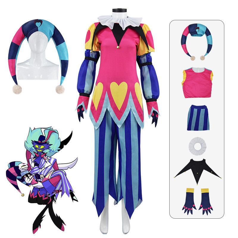 💖次元不是界限💖新款優惠地獄客棧菲茲羅利衕款cos服極噁老大cosplay服Fizzarolli錶演服