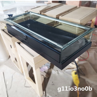 【熱賣新品 * 免運 】定製珠寶展示櫃子 飾品首飾實木文玩陳列櫃子 玉器手錶眼鏡玻璃櫃子 臺展櫃子