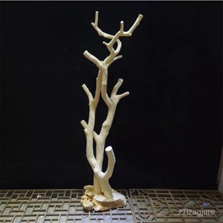 免運 衣架 實木掛衣架落地臥室簡約現代傢用客廳創意樹枝衣帽架ins風日係 YFS7