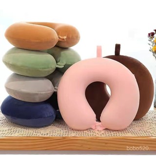 『臺現』100%正品✨ 特惠 u型枕護頸專用頸椎記憶棉u形脖子午睡枕便攜學生可拆洗午休旅行 小紅書推薦