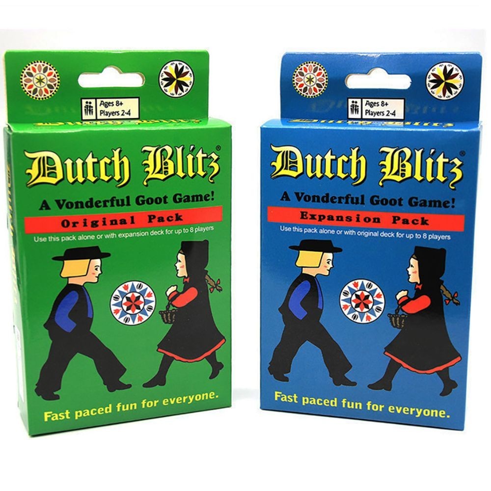 兒童家庭聚會益智桌游戲DUTCH BLITZ card BOARD game荷蘭 收藏品 桌遊
