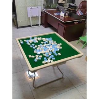 Luck❤麻將桌 桌子 休閑桌折疊麻將桌家用手搓麻雀臺簡易便攜戶外露營麻將臺多功能棋牌桌子