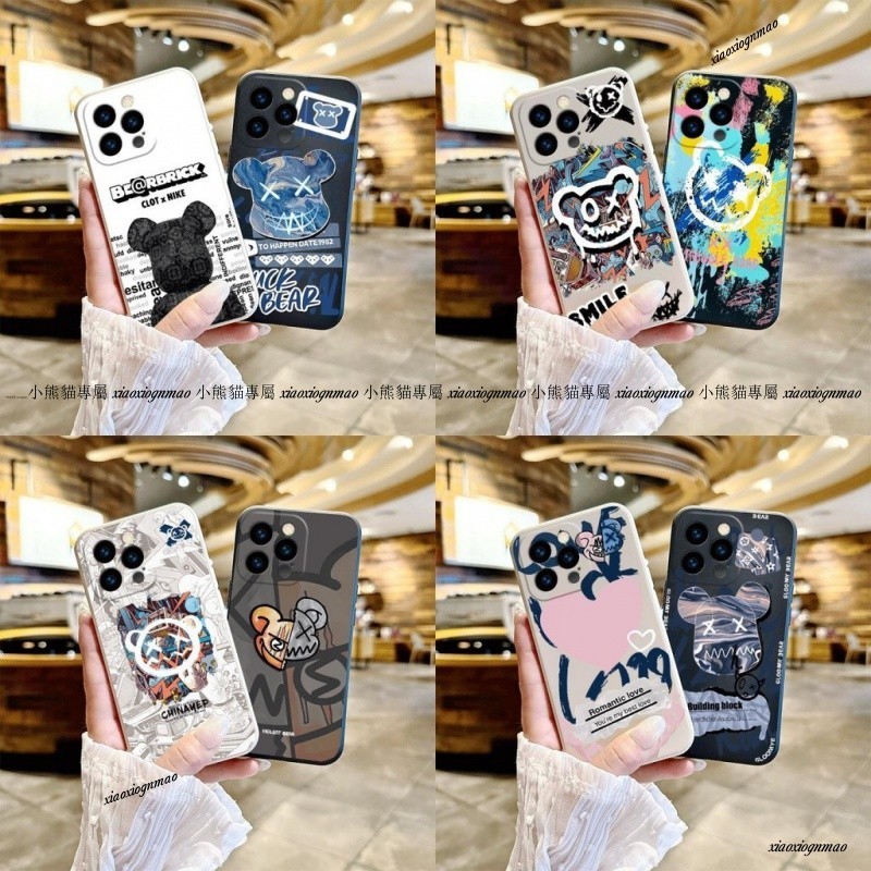 愛心小熊標籤 OPPO AX7 AX5 A5 A9 2020 A31 A53 A54 A55 5G 手機殼