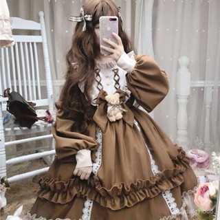 9/9爆款✅春季洛麗塔裙子全套lolita軟妹裙日係可愛蘿莉學生洋裝公主日常裙 HLZS