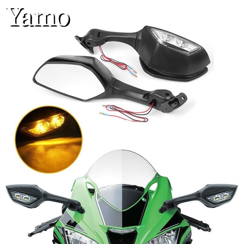 ⚡出貨 川崎忍者 ZX10R ZX10R ZX 10R 2011 2012 2013 2014 的摩托車後視後視鏡
