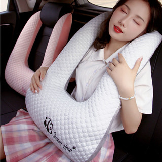 💞千禧百貨生活館💞臺灣出貨🌟汽車頭枕 汽車頭枕兒童睡覺神器護頸枕長途車載上抱枕後座後排枕頭睡枕車用