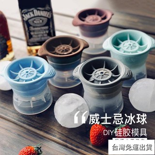 免運出貨💖矽膠冰球模圓形塑膠冰模塑膠大冰威士忌冰格DIY模型球具矽膠模具