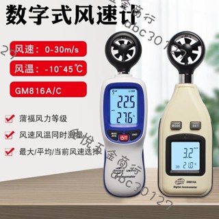 『特惠』標智風速儀風速計風量儀測量儀風量測試儀手持式高精度測風儀器全悅五金