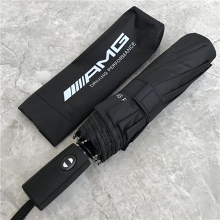 《小懂館》多款式 Mercedes Benz 賓士 AMG 23 25 27吋全自動雨傘 帶黑膠防曬晴雨傘 汽車廠牌LO