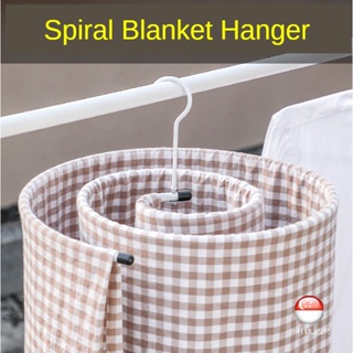 Stainless Steel Round Spiral Sheets Hanger Blanket Hanger Ou
