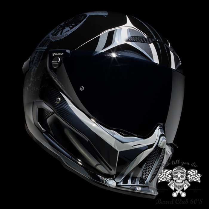 ♛大鬍子俱樂部♛ Ruroc ® ATLAS 4.0 Carbon Darth Vader 碳纖維 星際大戰