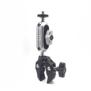 [胎王] 新款 Gopro11 10 DJI 運動相機 金屬魔術手蟹鉗夾 摩託車手機支架配件