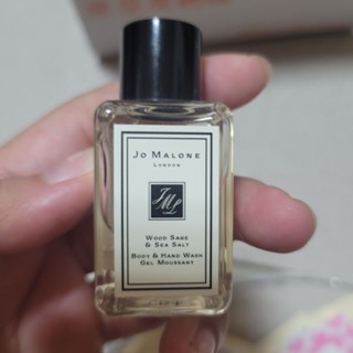 全新 保證正品 Jo Malone 英國梨與小蒼蘭 鼠尾草海鹽 潔膚露 15ml 旅行組 洗手 洗澡 沐浴