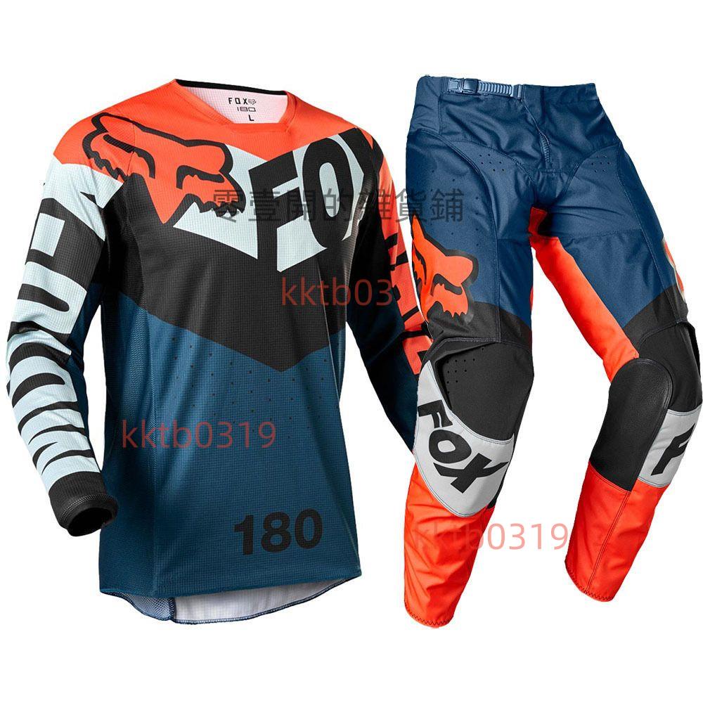 2022新款FOX越野摩托車服套裝男賽車服速降服場地林道騎行服