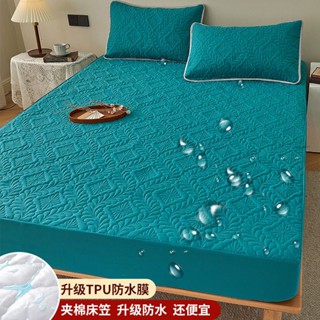 臺灣製造出貨 防水床笠夾棉加厚床罩單件雙件 隔尿床墊透氣保護罩防塵保護套民宿用品 床上用品 賓館用品