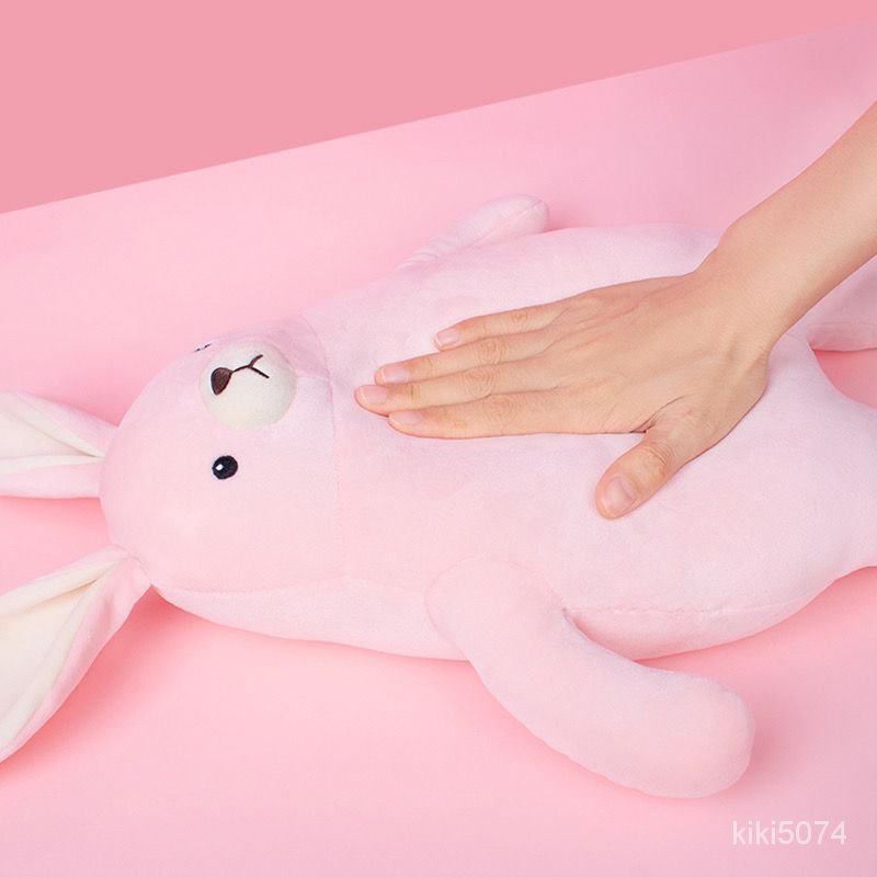 生日禮物 創新抱枕超萌  兔玩偶 咻咻禮物毛絨玩具閨蜜  跑步跑步可愛子獃獃熊公仔兔