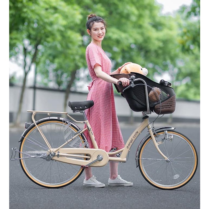 朝暮間 正品 尚毅日本親子母子媽媽自行單車帶兩娃OGK座椅大小輪寵物自行車