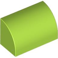 磚家 LEGO 樂高 萊姆綠色 Slope Curved 1x2x1 平滑磚 曲面磚 弧形曲面磚 37352
