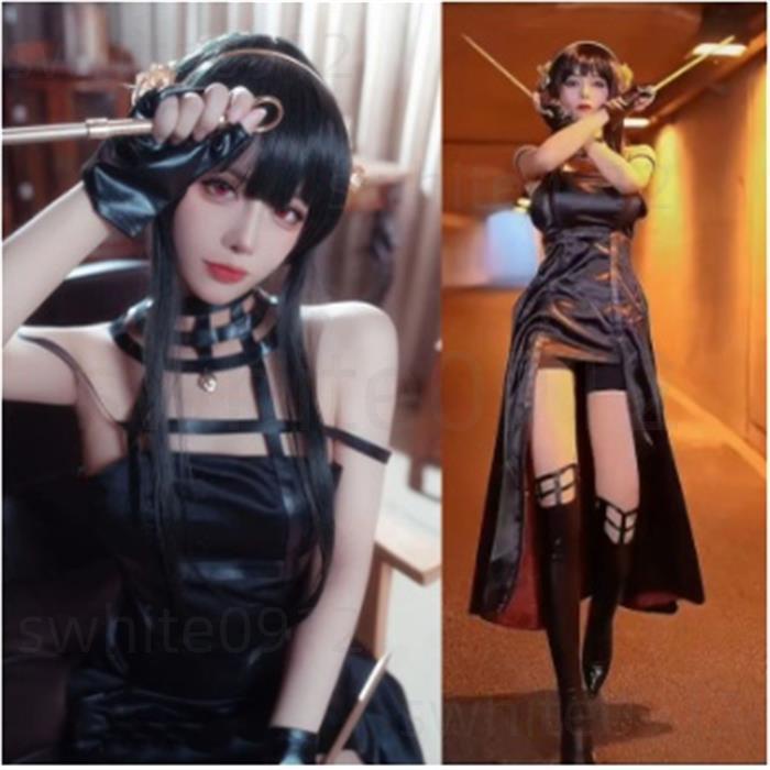 【cos扮演服】間諜家家酒約兒cos S角色扮演 萬聖節 扮演服裝PYFAMILY荊棘公主約兒布萊爾殺手服cosplay