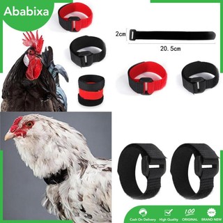 2 Pack Anti Crow Noise Rooster Collar No Crow Noise Neck Bel