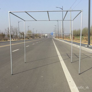 鍍鋅鋼管 四方架晾衣架 簡易落地雙桿 曬被子掛衣架 室外防風戶外水管花架室外室內架子花棚曬衣架防風衣架車棚架爬藤架遮陽棚