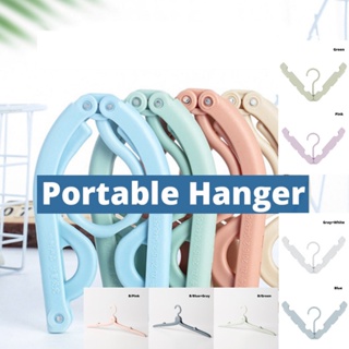 5PCS Portable Clothes Hanger Travel Hanger Foldable Hangers