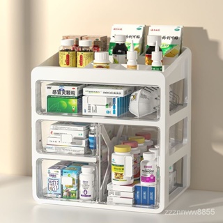 藥箱 傢庭裝多層抽屜式大容量藥品藥物整理箱 傢用藥箱收納盒 收納神器 整理收納儲物